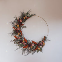 Load image into Gallery viewer, Dried Wedding Bouquet Wreath
