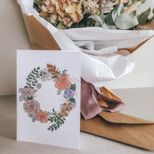 Load image into Gallery viewer, Jane Smith Floral Design, custom designed gift card, gifting, printed on quality matt card
